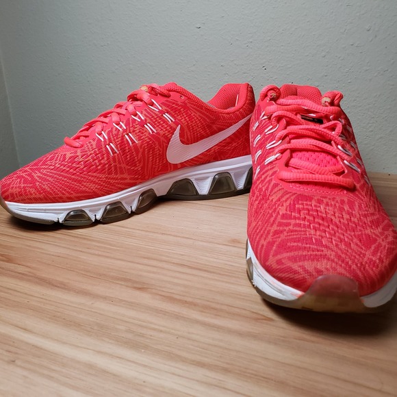 Nike Women's Size 7.5 Air Max Tailwind Running Shoe Crimson Hyper Orange Sneaker - Picture 4 of 9
